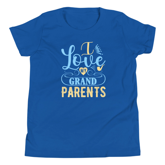 I Love My Grandparents Youth Short-Sleeve T-Shirt